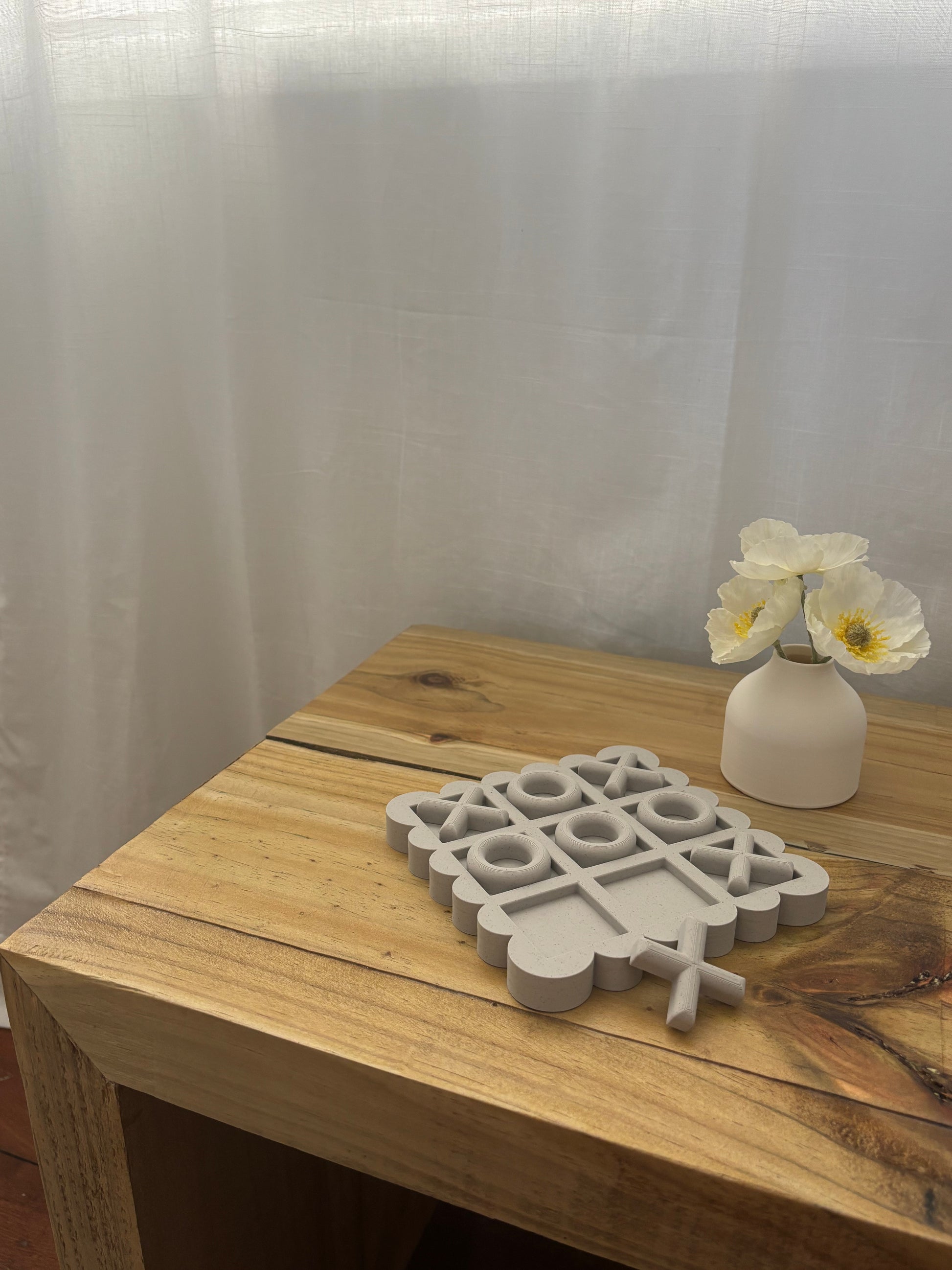 Tic Tac Toe (Noughts and Crosses) Scalloped Set