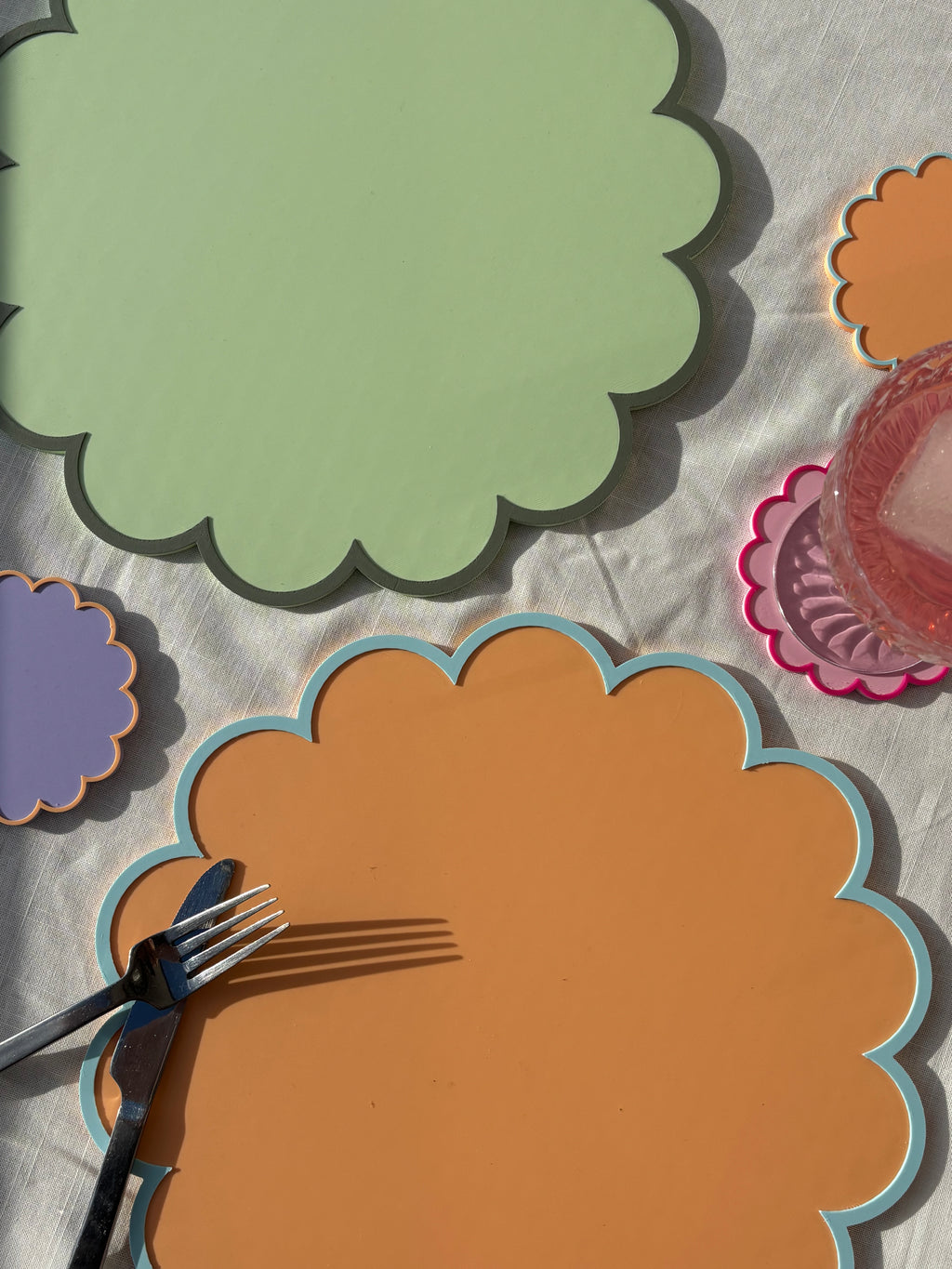Scalloped Placemats