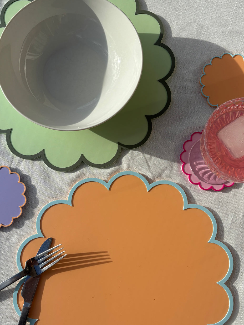 Scalloped Placemats