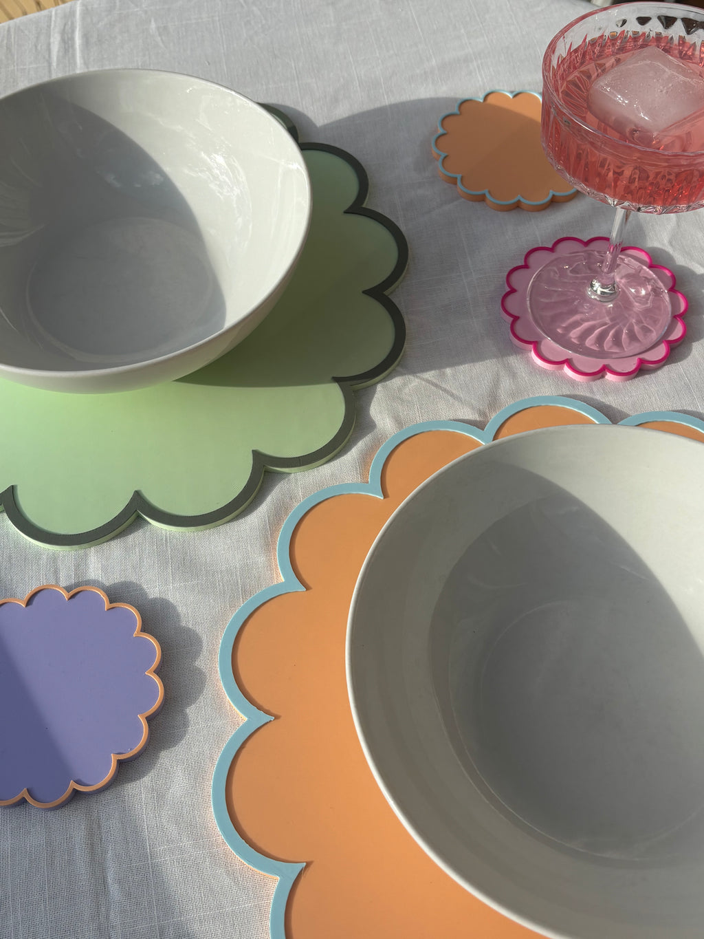 Scalloped Placemats