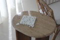 Scalloped White Noughts and Crosses