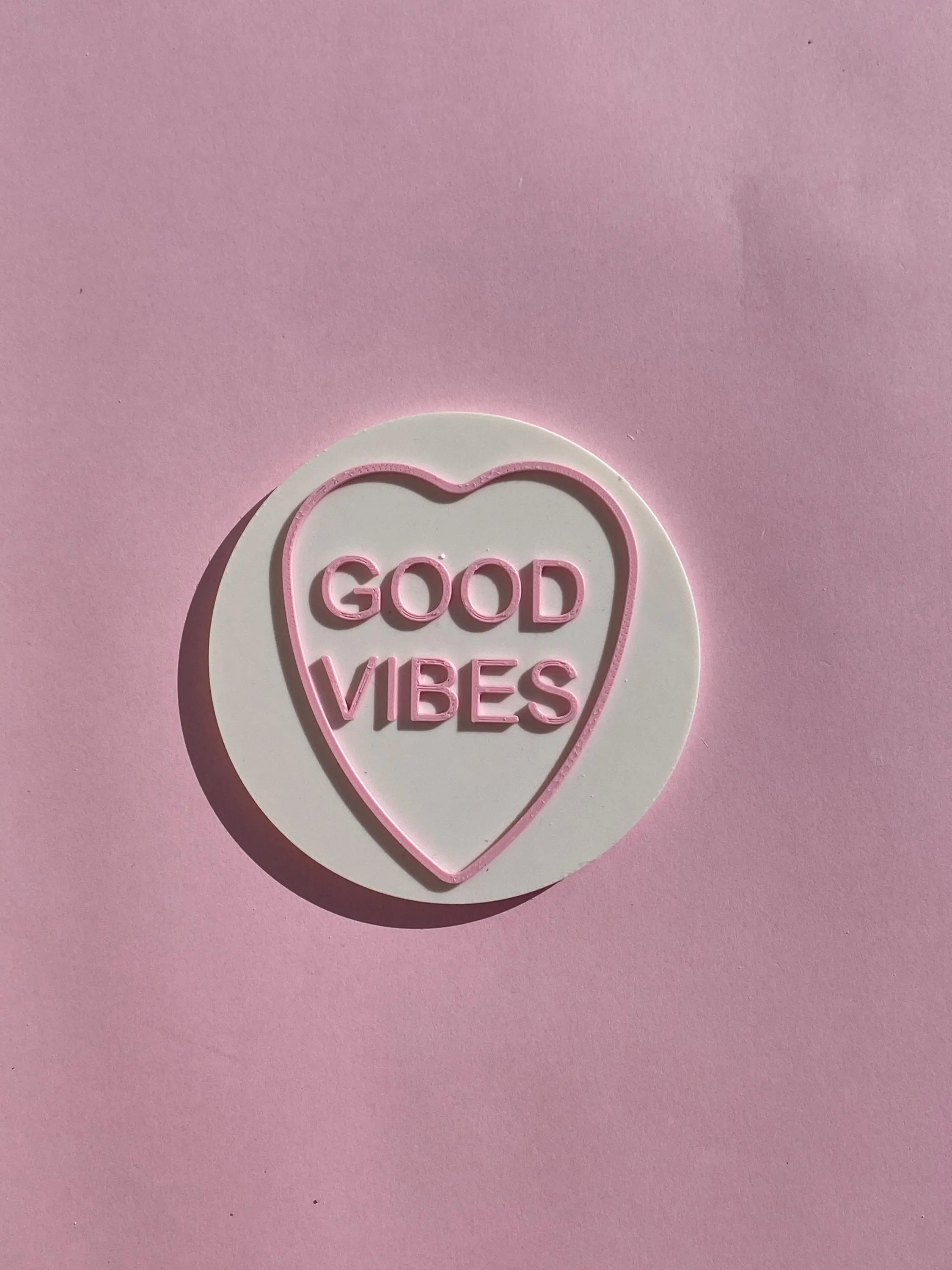 Conversation Hearts Coaster - Set of 4