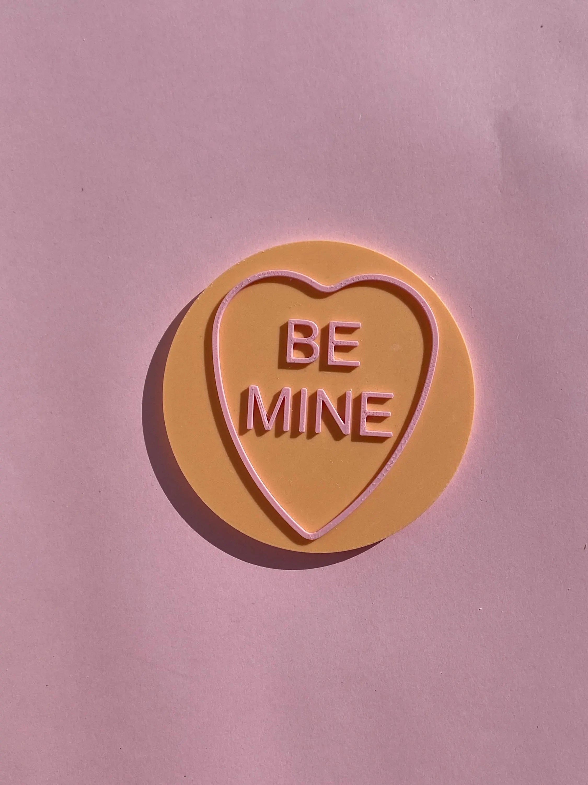Conversation Hearts Coaster - Set of 4