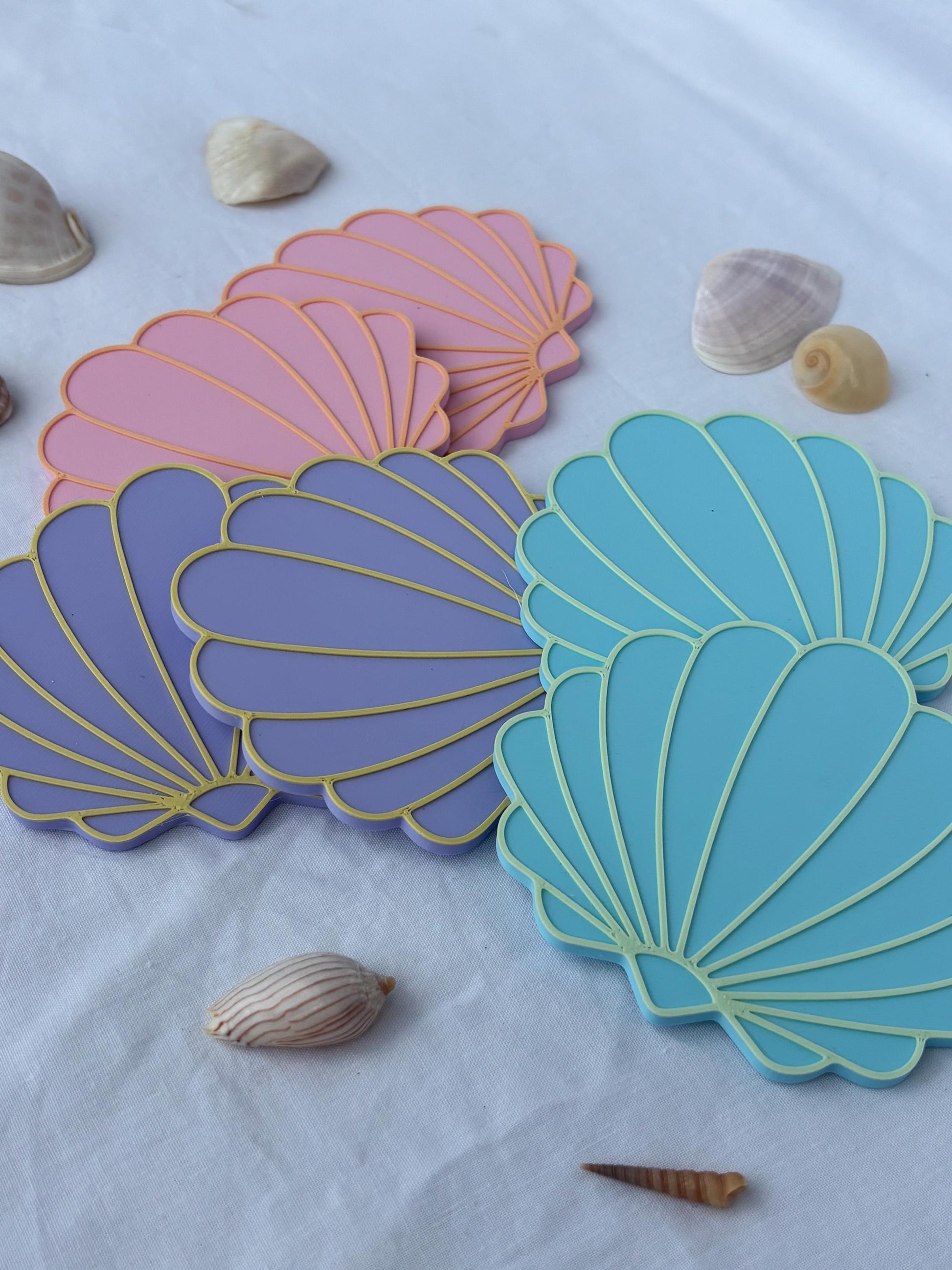 Seashell Coaster